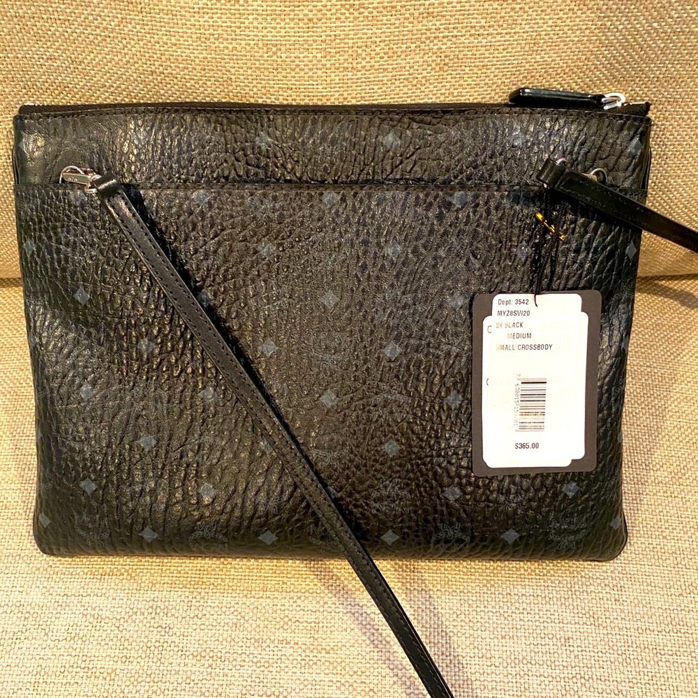 MCM Visetos Pouch Crossbody